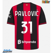 AC Milan Strahinja Pavlovic #31 Hjemmedrakt 2026-27 Kortermet